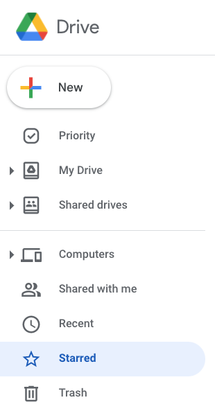 Google Drive List